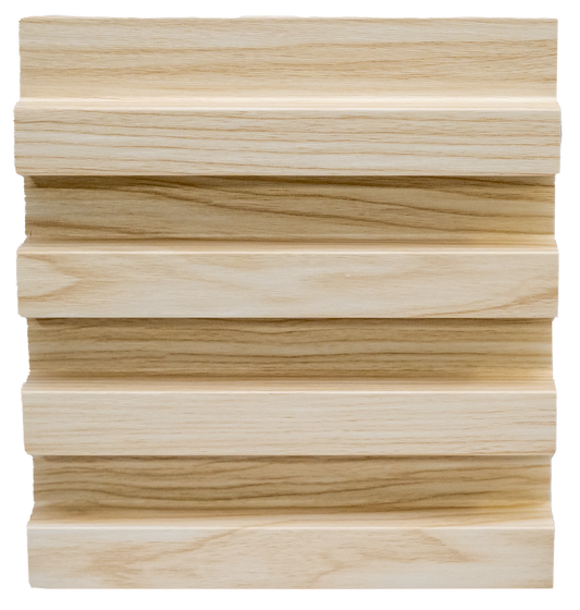 Classic Style White Oak Slat Wall