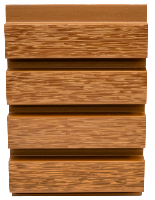Exterior Caramel Slat Wall