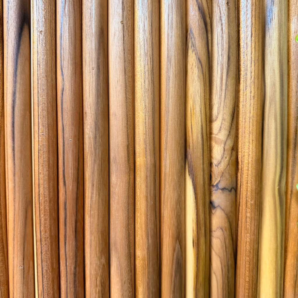 Teak Wood Slat Panels