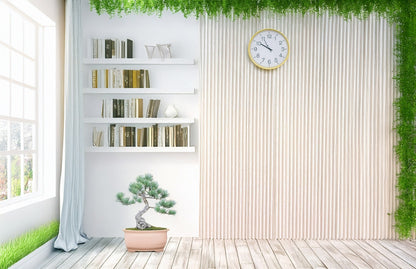 Classic Style White Oak Slat Wall
