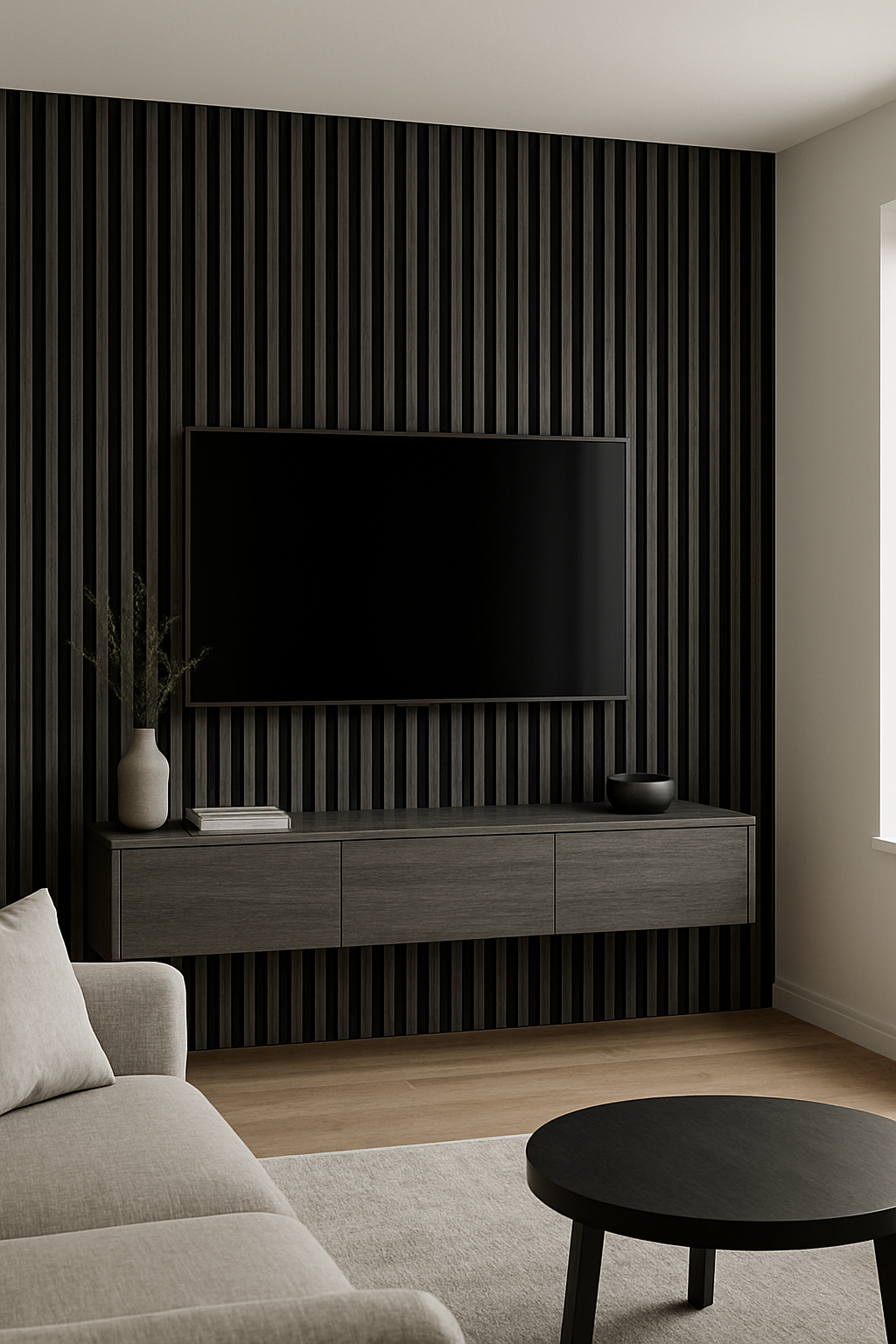 Acoustic Black Oak Slat