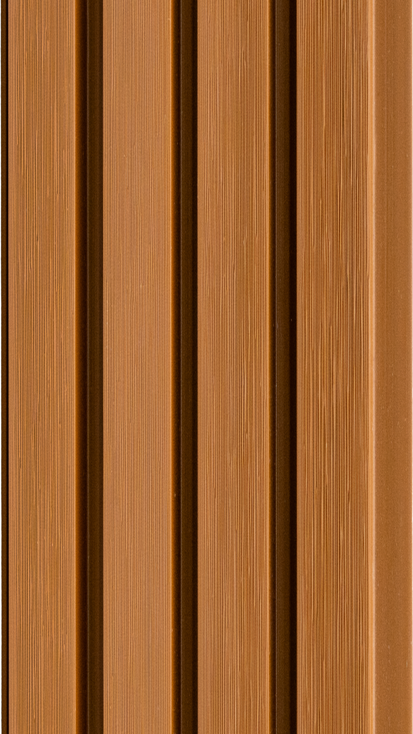 Exterior Caramel Slat Wall