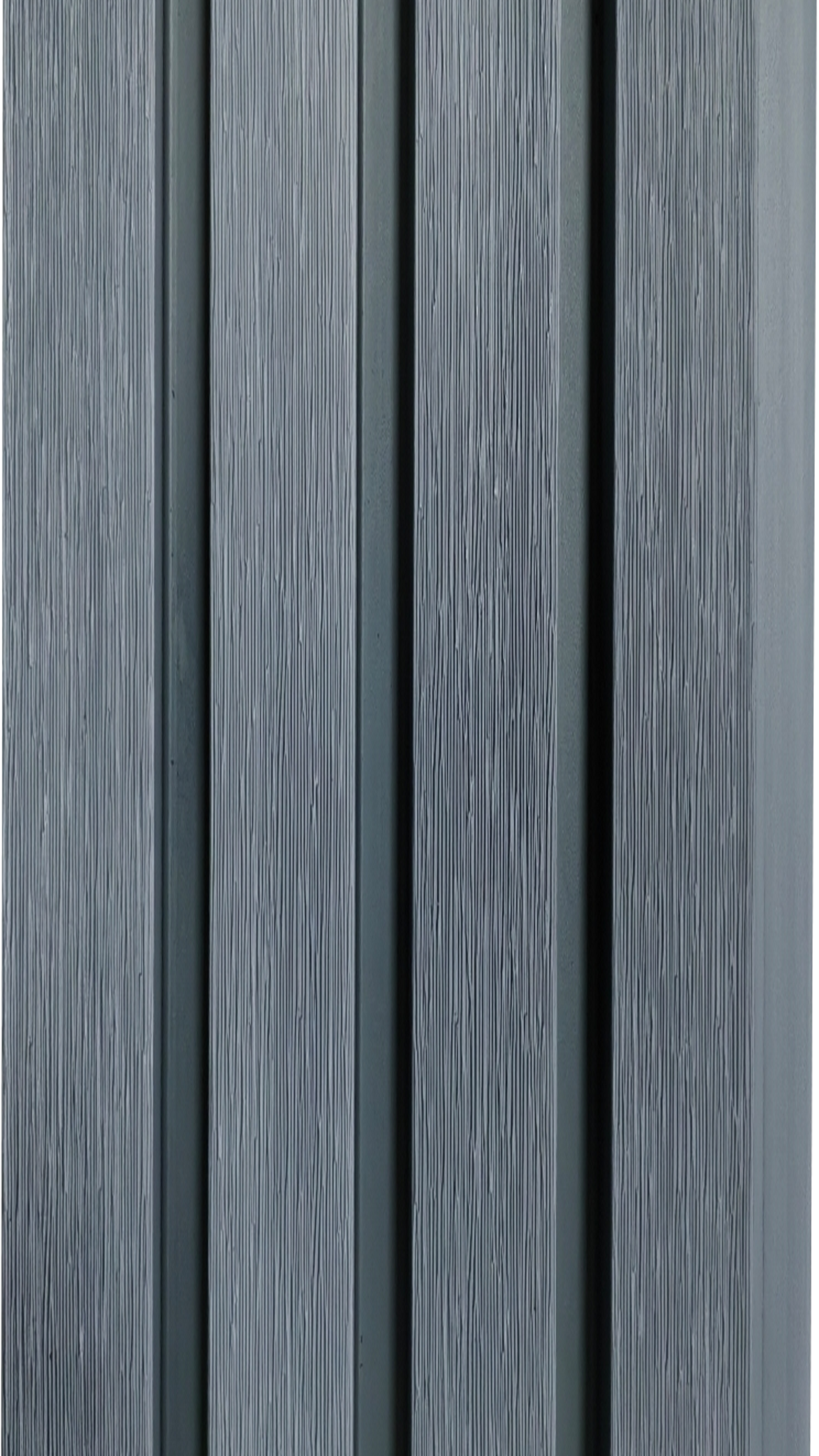 Exterior Coal Slat Wall