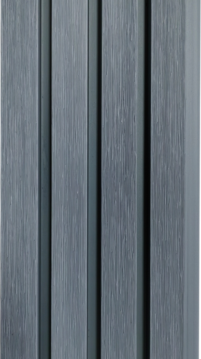 Exterior Coal Slat Wall