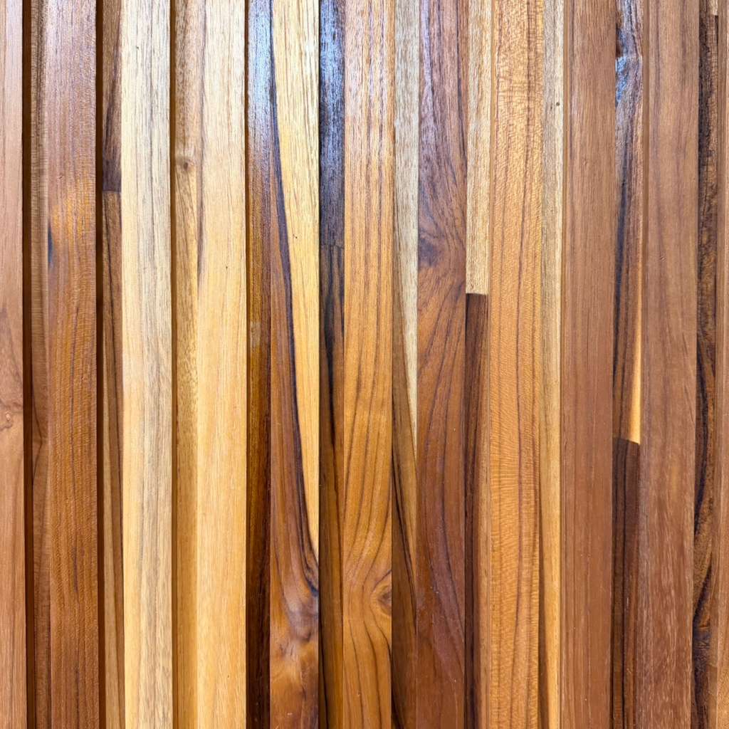 Teak Wood Slat Panels