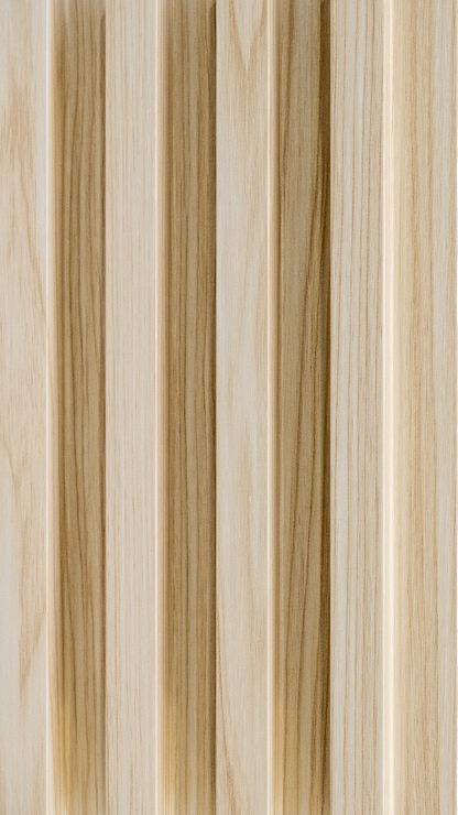 Classic Style White Oak Slat Wall